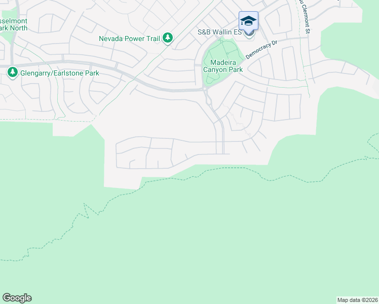 map of restaurants, bars, coffee shops, grocery stores, and more near 2904 Valvent Court in Henderson