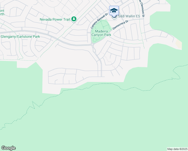 map of restaurants, bars, coffee shops, grocery stores, and more near 2408 Luberon Drive in Henderson