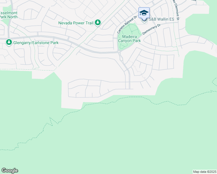 map of restaurants, bars, coffee shops, grocery stores, and more near 2900 Valvent Court in Henderson