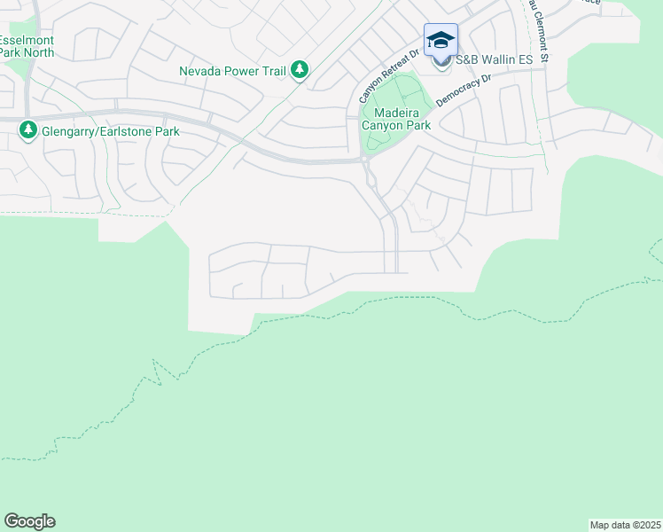 map of restaurants, bars, coffee shops, grocery stores, and more near 2900 Valvent Court in Henderson