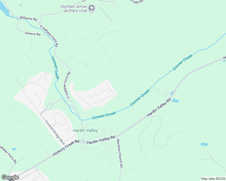 map of restaurants, bars, coffee shops, grocery stores, and more near 2316 Mission Hill Lane in Knoxville