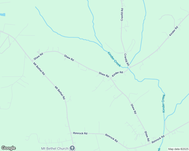 map of restaurants, bars, coffee shops, grocery stores, and more near 325 Shaw Road in Harmony