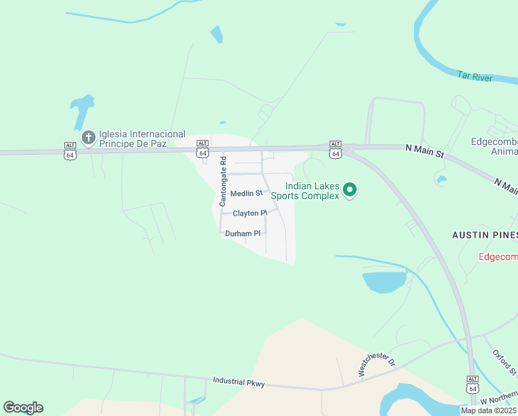 map of restaurants, bars, coffee shops, grocery stores, and more near 3701 Clayton Place in Tarboro