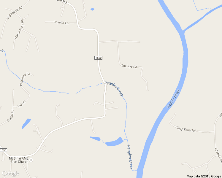 map of restaurants, bars, coffee shops, grocery stores, and more near 846 Peoples Creek Road in Advance