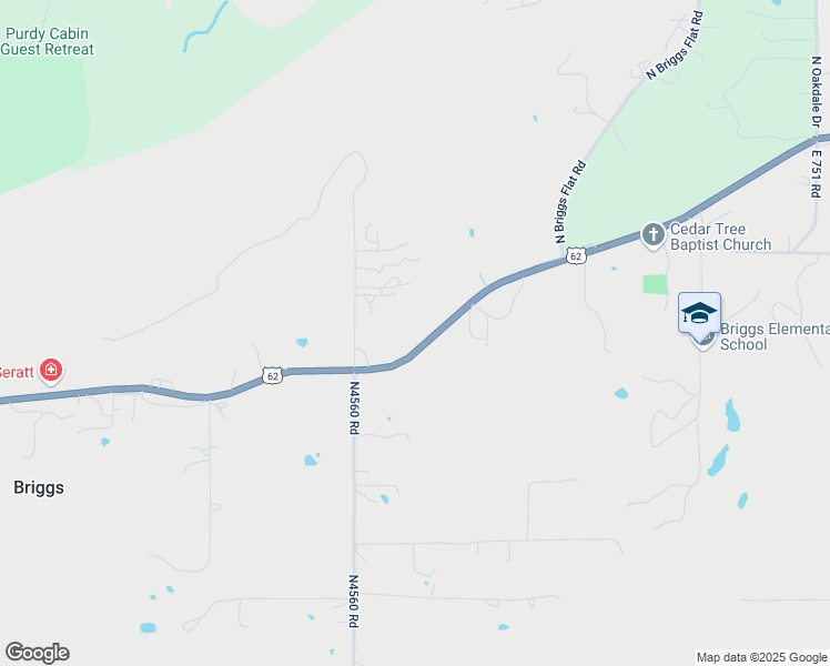 map of restaurants, bars, coffee shops, grocery stores, and more near 23278 Oklahoma 51 in Tahlequah