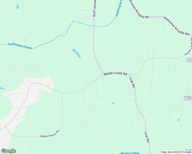 map of restaurants, bars, coffee shops, grocery stores, and more near 1857 Reedy Creek Road in Lexington