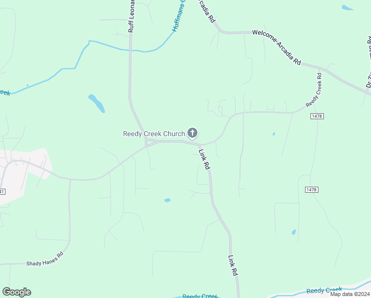 map of restaurants, bars, coffee shops, grocery stores, and more near 2108 Reedy Creek Road in Lexington