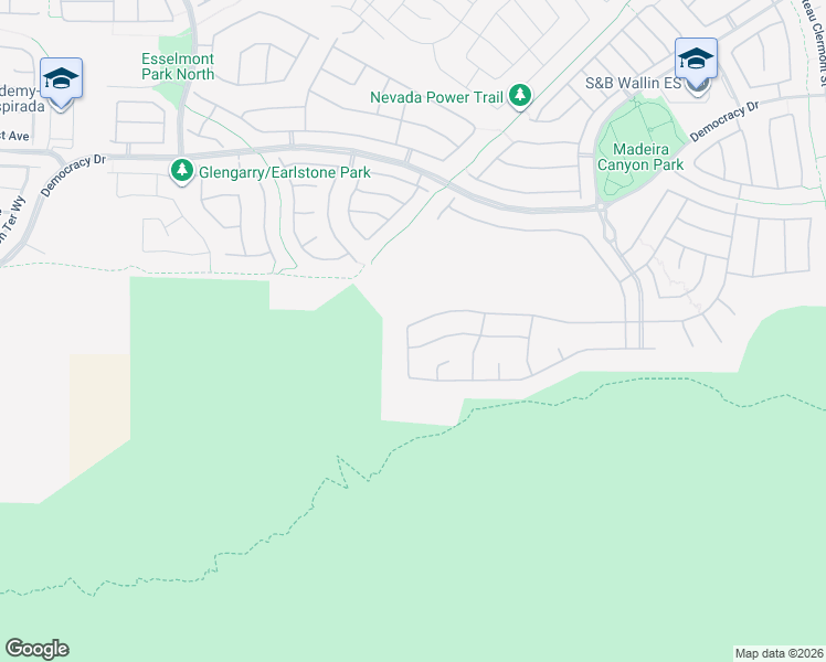 map of restaurants, bars, coffee shops, grocery stores, and more near 2936 Josephine Drive in Henderson