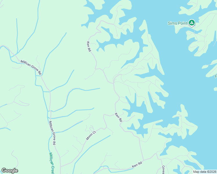 map of restaurants, bars, coffee shops, grocery stores, and more near 2083 Kerr Road in Sevierville