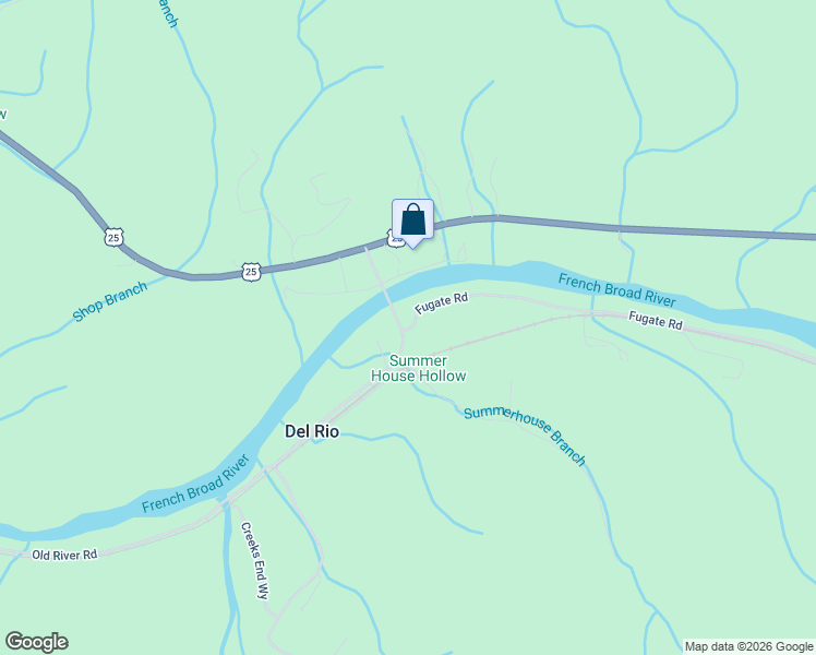 map of restaurants, bars, coffee shops, grocery stores, and more near 106 Fugate Road in Del Rio
