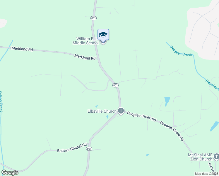 map of restaurants, bars, coffee shops, grocery stores, and more near 131 Covington Drive in Advance