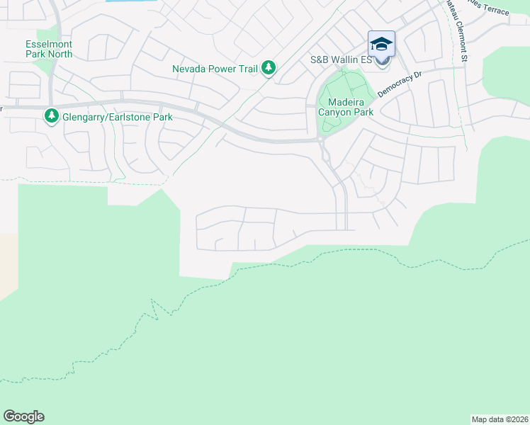 map of restaurants, bars, coffee shops, grocery stores, and more near 2868 Josephine Drive in Henderson