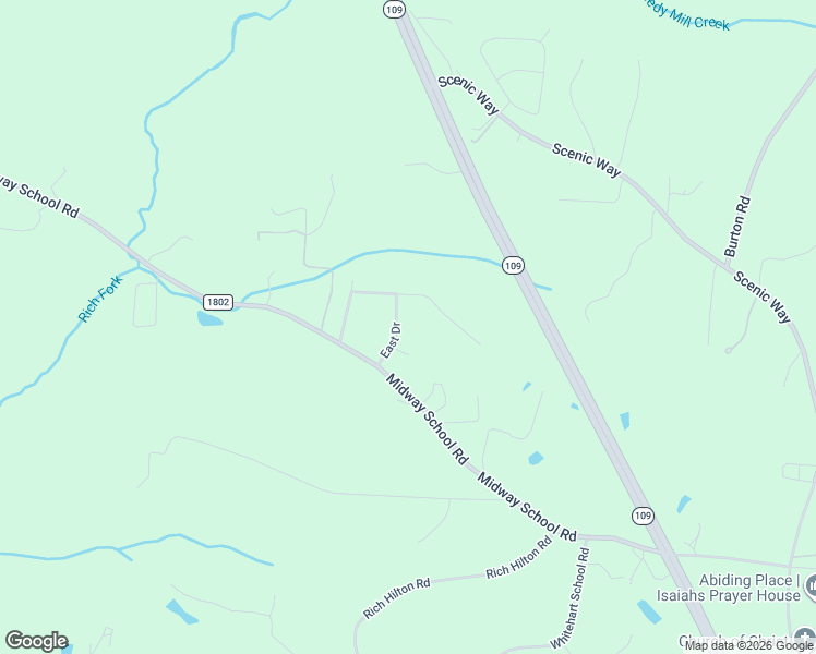 map of restaurants, bars, coffee shops, grocery stores, and more near 160 North Drive in Thomasville