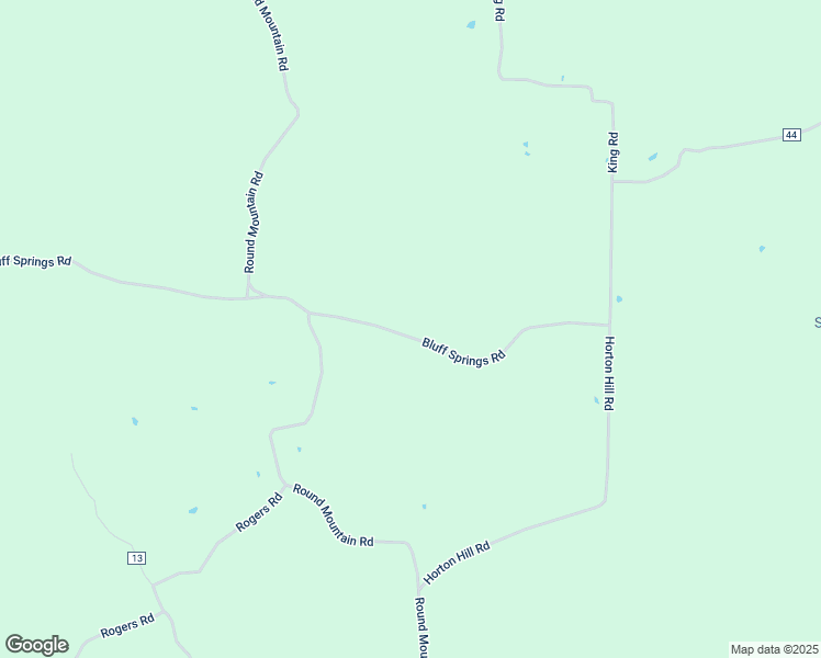 map of restaurants, bars, coffee shops, grocery stores, and more near 536 Bluff Springs Road in Marshall