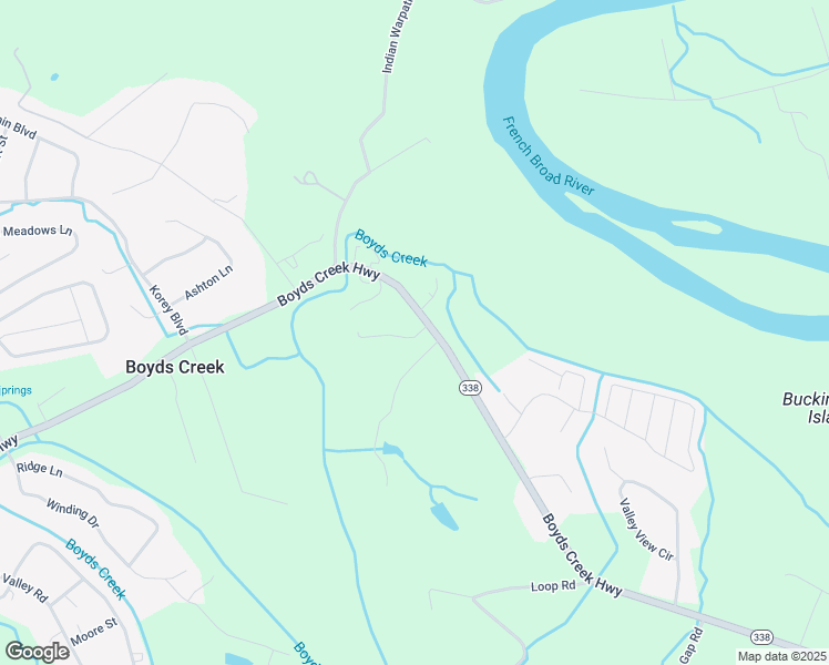 map of restaurants, bars, coffee shops, grocery stores, and more near 2822-2834 Boyds Creek Highway in Sevierville