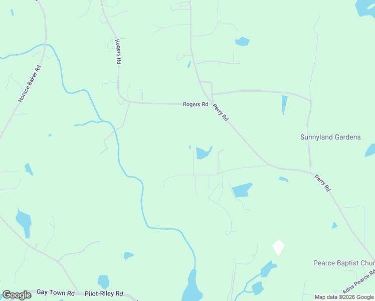 map of restaurants, bars, coffee shops, grocery stores, and more near 190 Upchurch Road in Zebulon