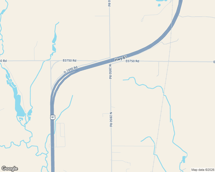 map of restaurants, bars, coffee shops, grocery stores, and more near 17170 North 2850 Road in Kingfisher