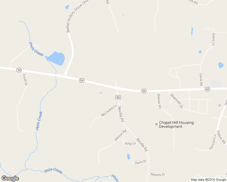 map of restaurants, bars, coffee shops, grocery stores, and more near 1104 North Carolina Highway 54 West in Chapel Hill