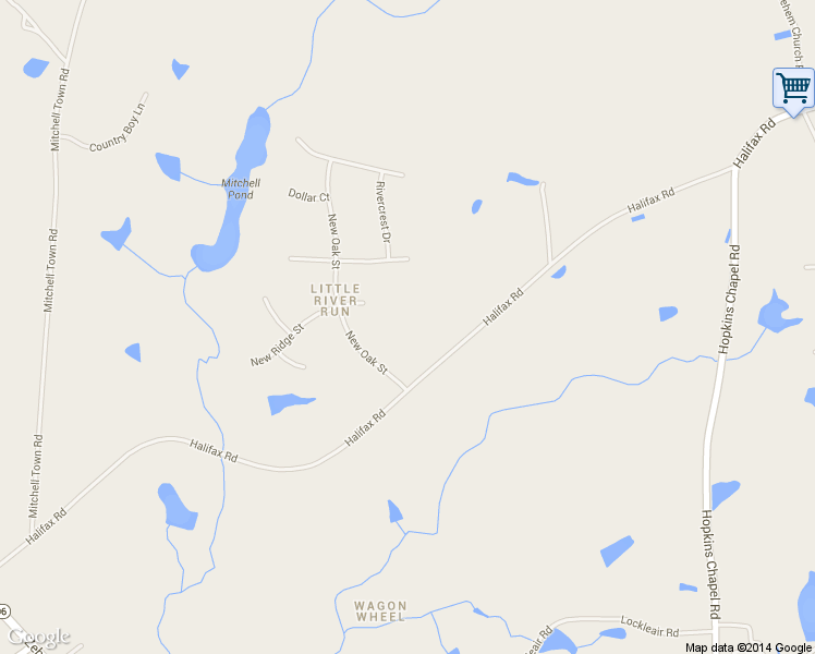 map of restaurants, bars, coffee shops, grocery stores, and more near 8005 Halifax Road in Youngsville