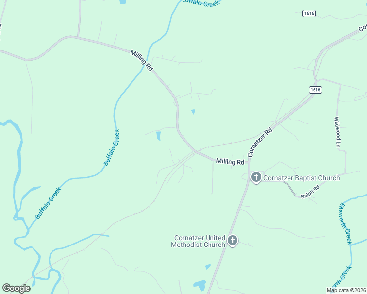 map of restaurants, bars, coffee shops, grocery stores, and more near 2448 Milling Road in Mocksville