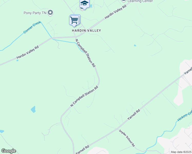 map of restaurants, bars, coffee shops, grocery stores, and more near 2048 Highlands Ridge Ln in Knoxville