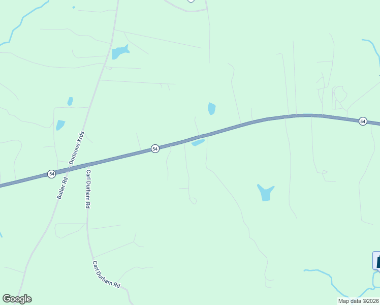 map of restaurants, bars, coffee shops, grocery stores, and more near 2500 North Carolina Highway 54 West in Chapel Hill