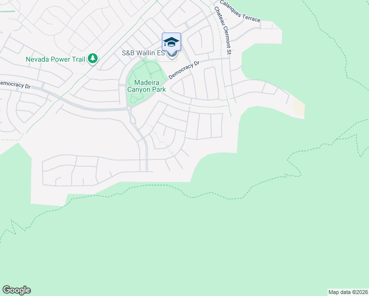 map of restaurants, bars, coffee shops, grocery stores, and more near 2800 Proust Court in Henderson