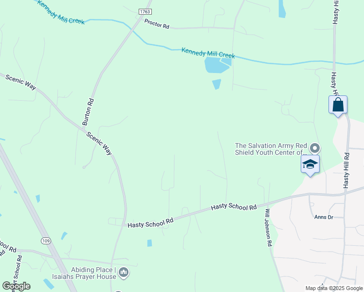 map of restaurants, bars, coffee shops, grocery stores, and more near Lynne Terry Drive in Thomasville