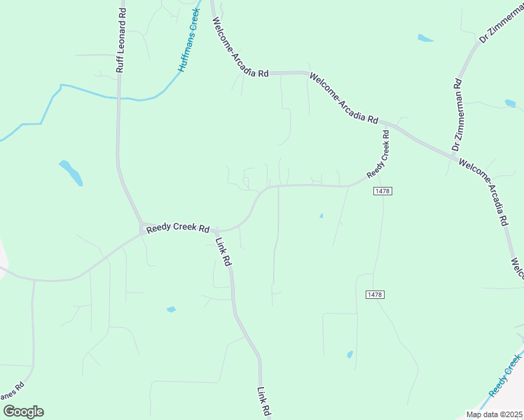 map of restaurants, bars, coffee shops, grocery stores, and more near 2340 Reedy Creek Road in Lexington