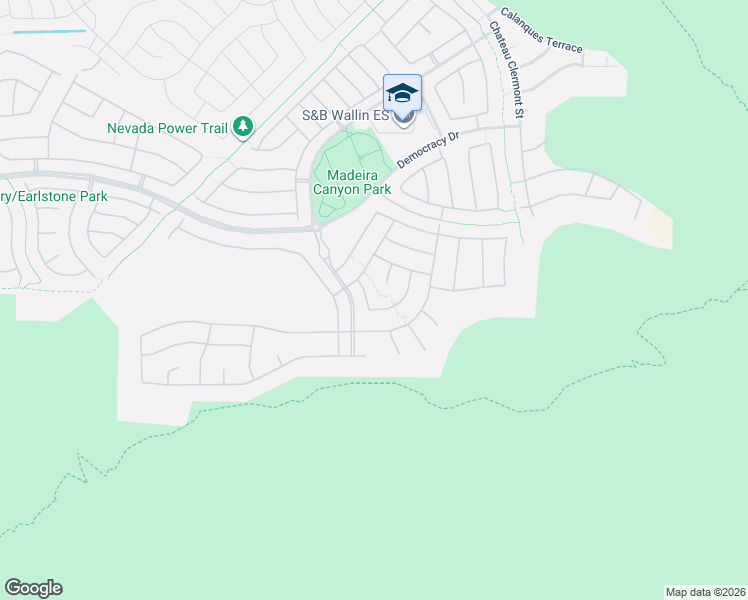 map of restaurants, bars, coffee shops, grocery stores, and more near 2760 Quinson Lane in Henderson