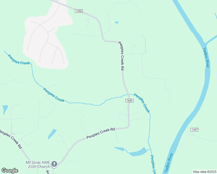 map of restaurants, bars, coffee shops, grocery stores, and more near 919 Peoples Creek Road in Advance