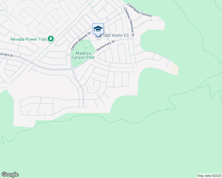 map of restaurants, bars, coffee shops, grocery stores, and more near 2265 Boutique Avenue in Henderson