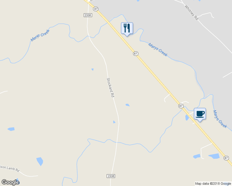 map of restaurants, bars, coffee shops, grocery stores, and more near 6170 Stockard Road in Graham