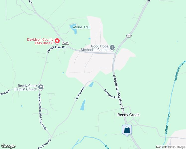 map of restaurants, bars, coffee shops, grocery stores, and more near 131 Lumina Drive in Lexington