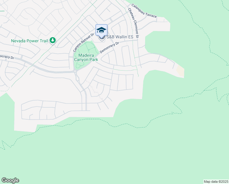 map of restaurants, bars, coffee shops, grocery stores, and more near 2265 Boutique Avenue in Henderson