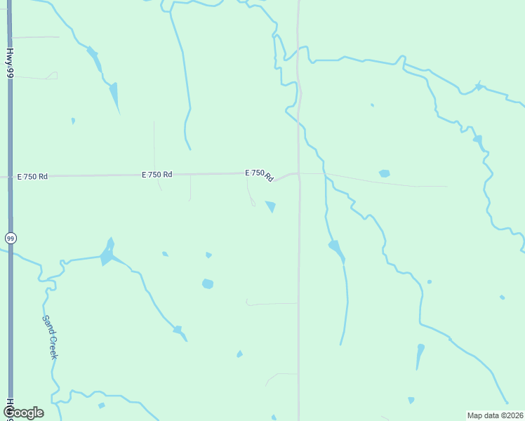map of restaurants, bars, coffee shops, grocery stores, and more near 356809 East 750 Road in Cushing