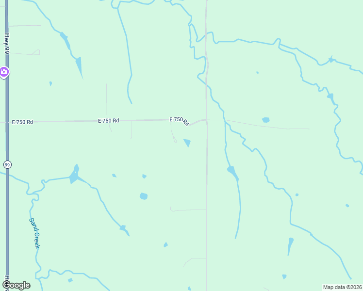 map of restaurants, bars, coffee shops, grocery stores, and more near 356809 East 750 Road in Cushing