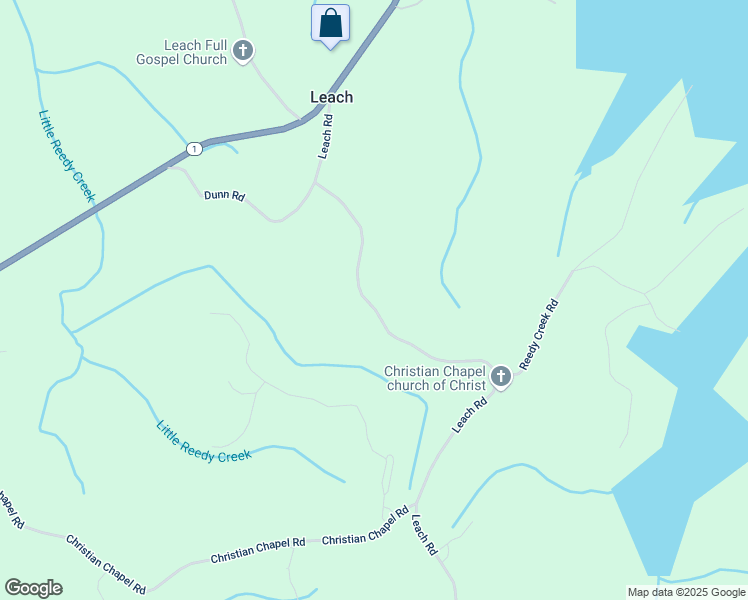 map of restaurants, bars, coffee shops, grocery stores, and more near 485 Leach Road in Huntingdon