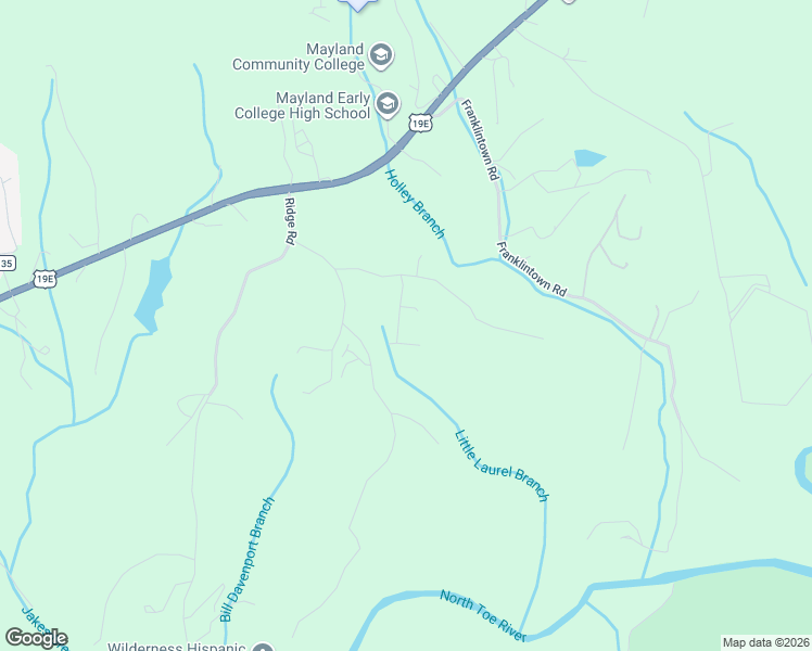 map of restaurants, bars, coffee shops, grocery stores, and more near 91 Ivy Drive in Spruce Pine