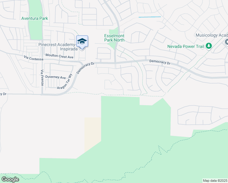map of restaurants, bars, coffee shops, grocery stores, and more near 2831 Dunnottar Avenue in Henderson