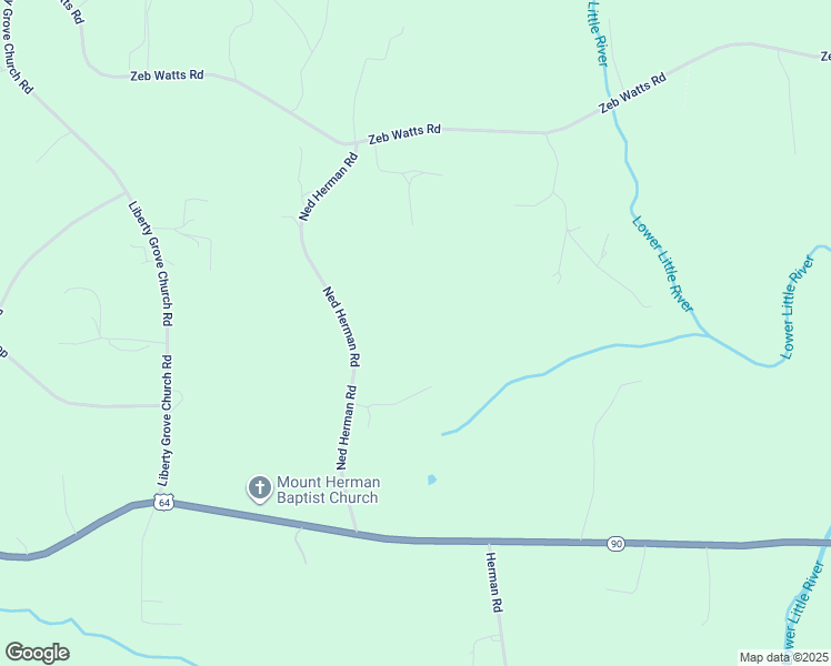 map of restaurants, bars, coffee shops, grocery stores, and more near 390 Ned Herman Road in Taylorsville