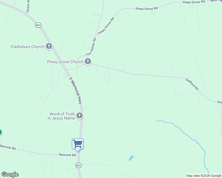 map of restaurants, bars, coffee shops, grocery stores, and more near 194 Guilford Road in Harmony