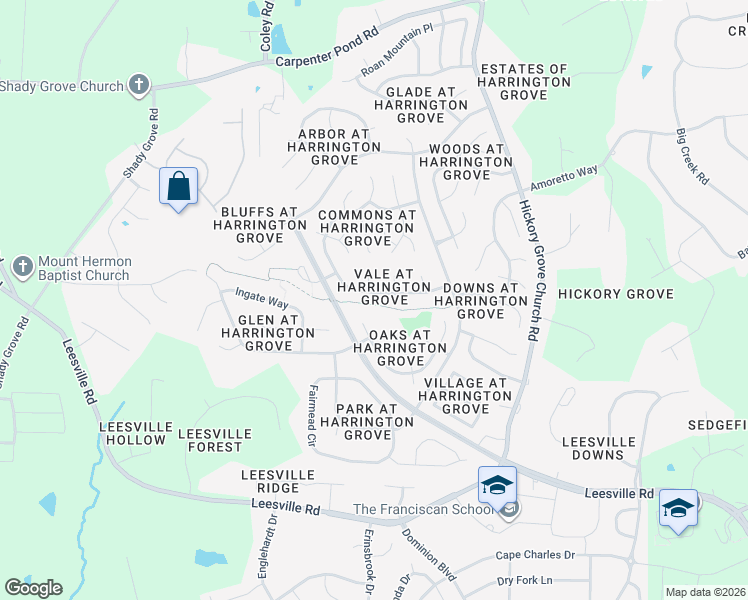 map of restaurants, bars, coffee shops, grocery stores, and more near 5401 Staysail Court in Raleigh