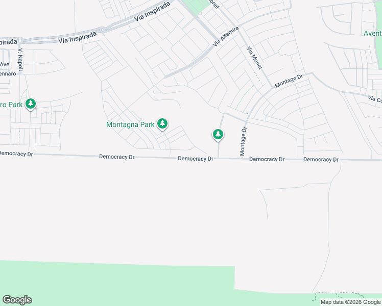 map of restaurants, bars, coffee shops, grocery stores, and more near Montage Drive in Henderson