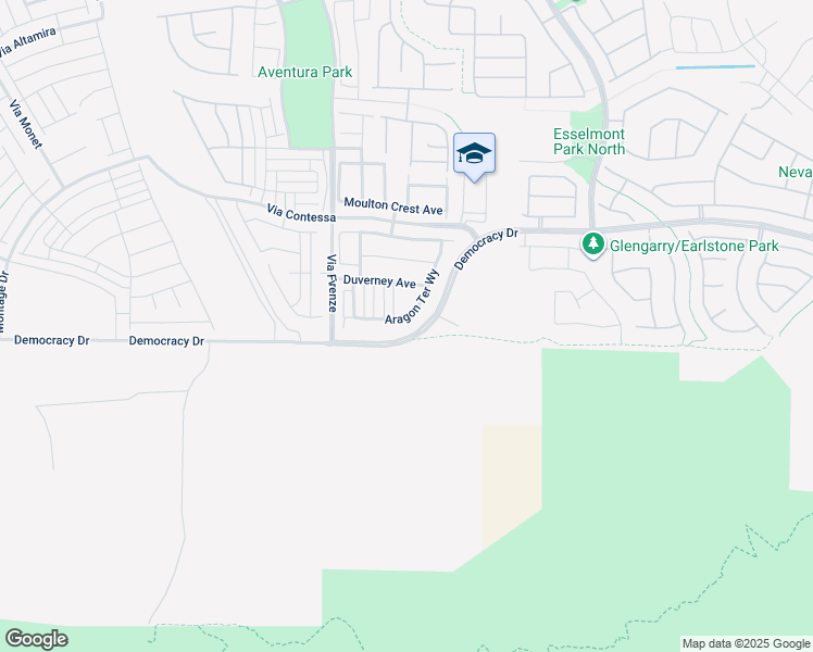 map of restaurants, bars, coffee shops, grocery stores, and more near 2916 Aragon Terrace Way in Henderson