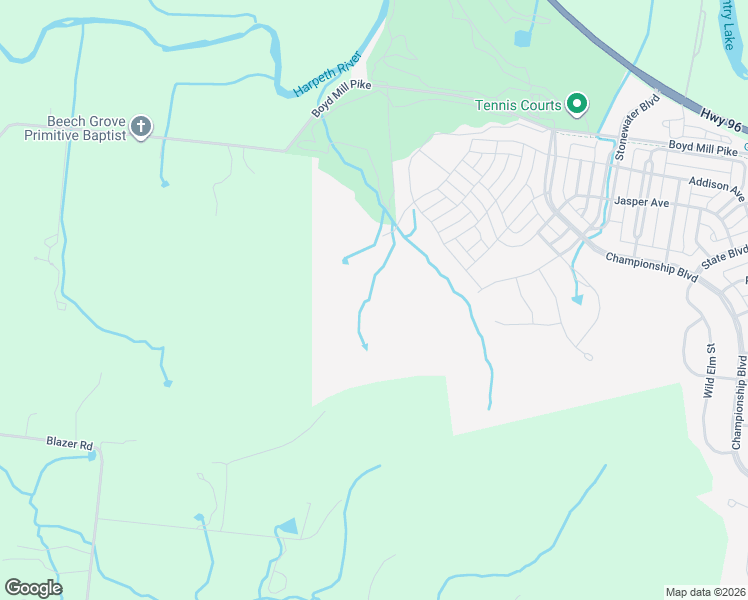 map of restaurants, bars, coffee shops, grocery stores, and more near Unnamed Road in Franklin