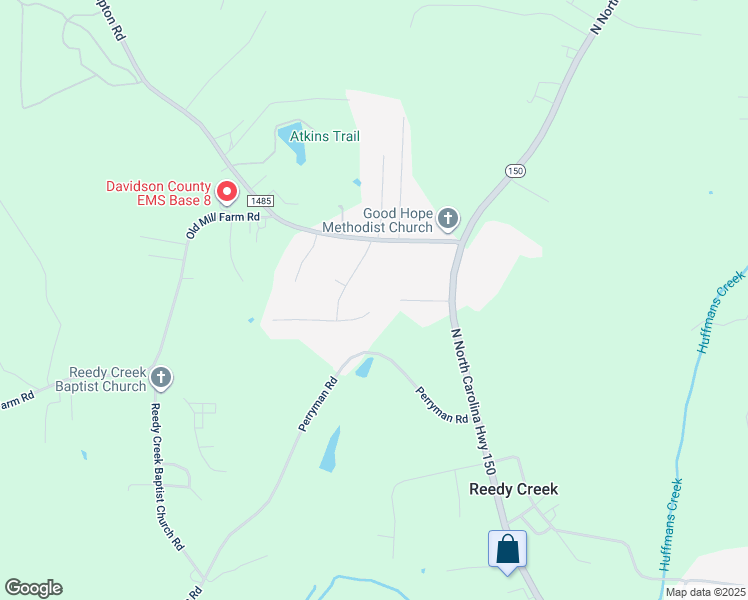 map of restaurants, bars, coffee shops, grocery stores, and more near 104 Lumina Drive in Lexington