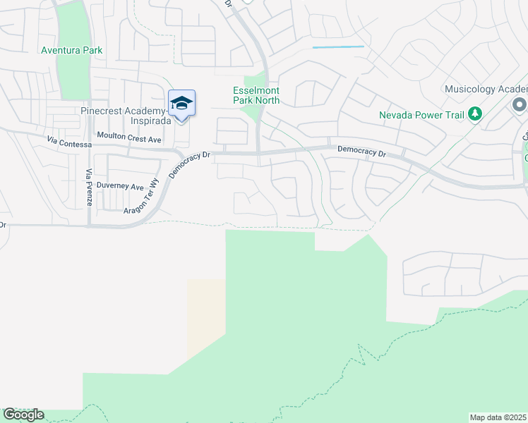 map of restaurants, bars, coffee shops, grocery stores, and more near 2816 Dunnottar Avenue in Henderson