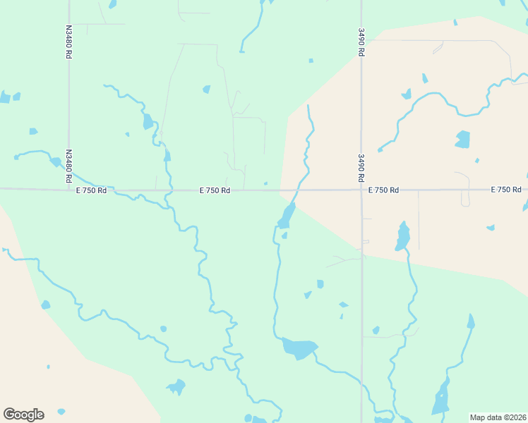 map of restaurants, bars, coffee shops, grocery stores, and more near 750 North East Avenue in Cushing