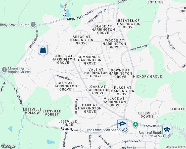 map of restaurants, bars, coffee shops, grocery stores, and more near 6009 Eaglesfield Drive in Raleigh